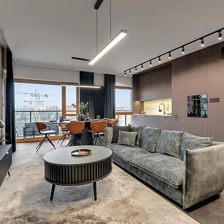 Nadmotlawie Estate Gym, Sauna & Parking By Downtown Apartments Gdansk Bagian luar foto