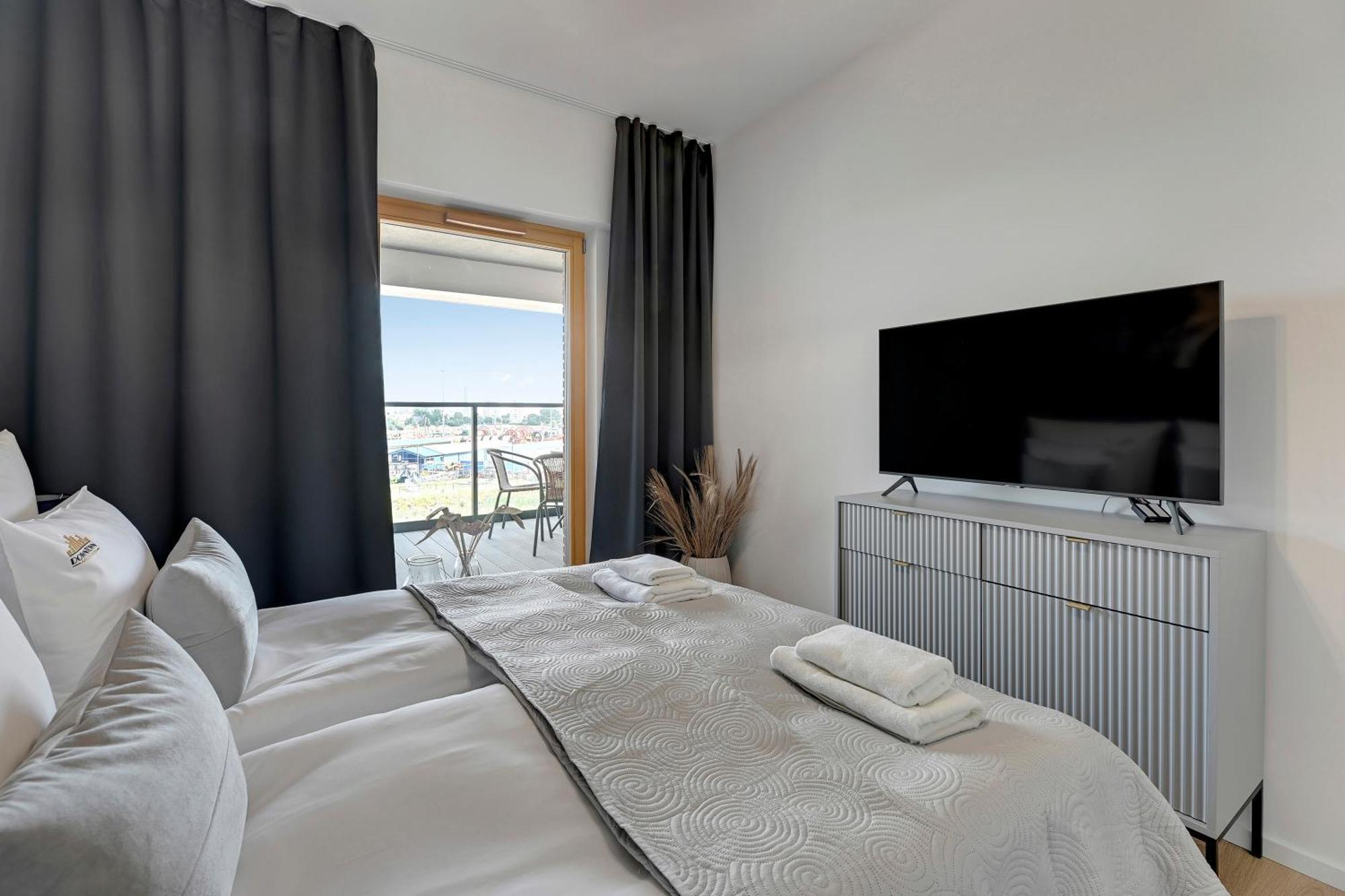 Nadmotlawie Estate Gym, Sauna & Parking By Downtown Apartments Gdansk Bagian luar foto