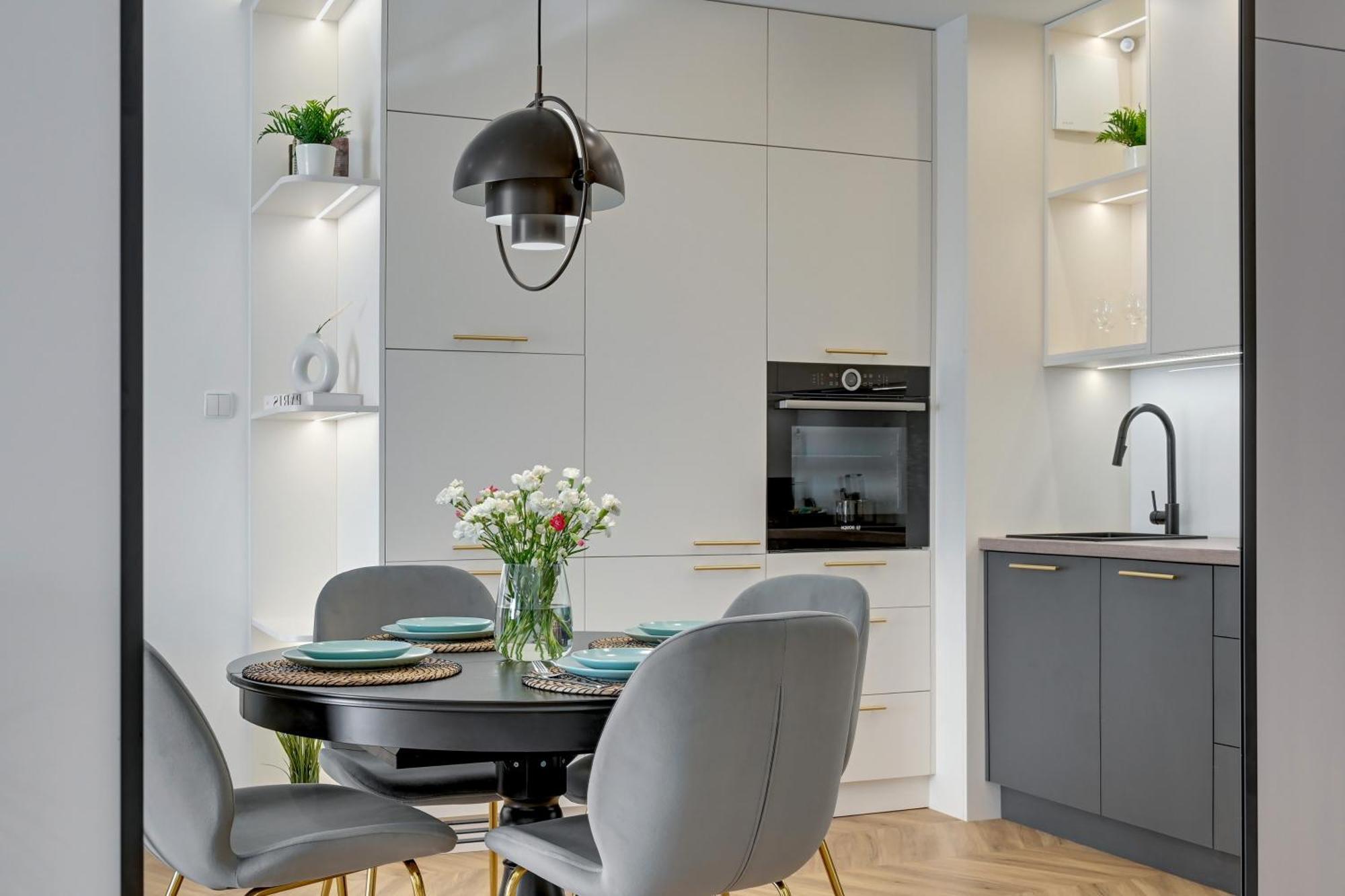 Nadmotlawie Estate Gym, Sauna & Parking By Downtown Apartments Gdansk Ruang foto