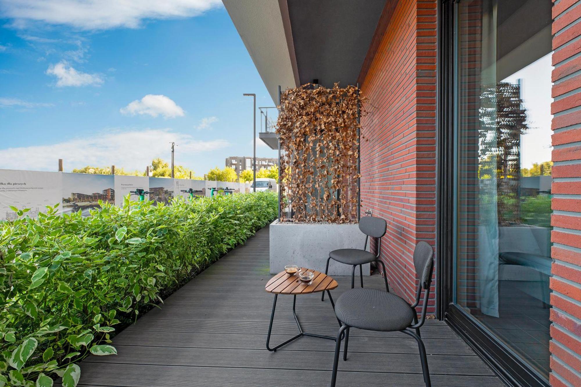 Nadmotlawie Estate Gym, Sauna & Parking By Downtown Apartments Gdansk Ruang foto