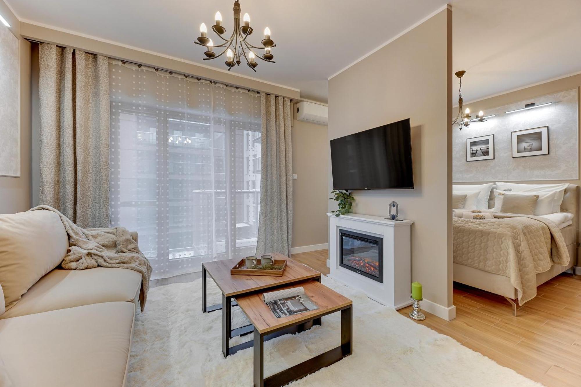 Nadmotlawie Estate Gym, Sauna & Parking By Downtown Apartments Gdansk Bagian luar foto