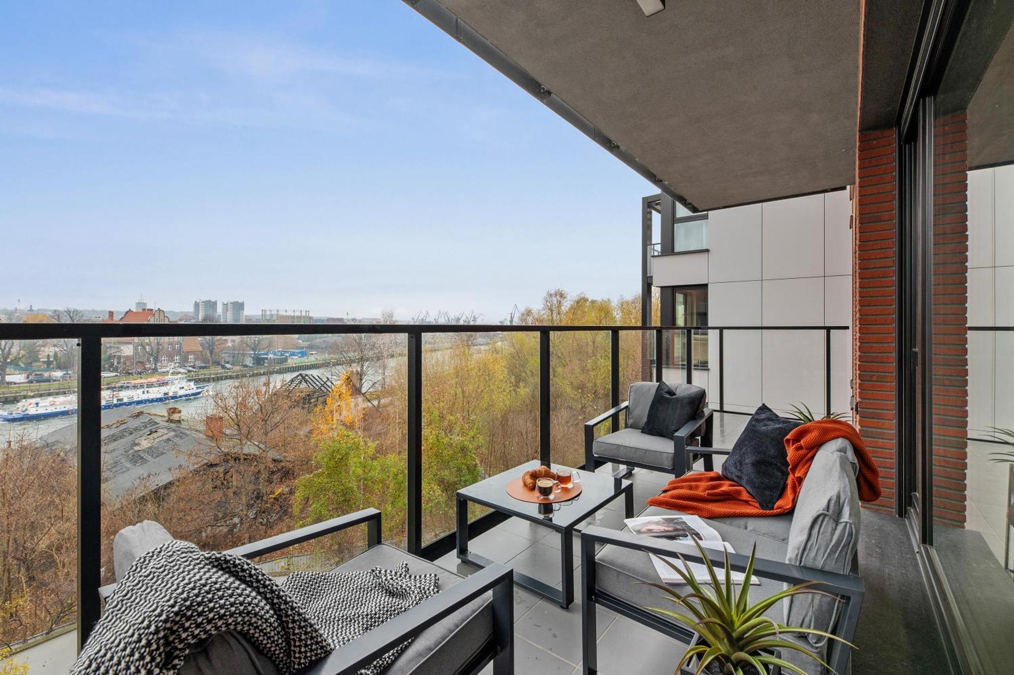 Nadmotlawie Estate Gym, Sauna & Parking By Downtown Apartments Gdansk Ruang foto