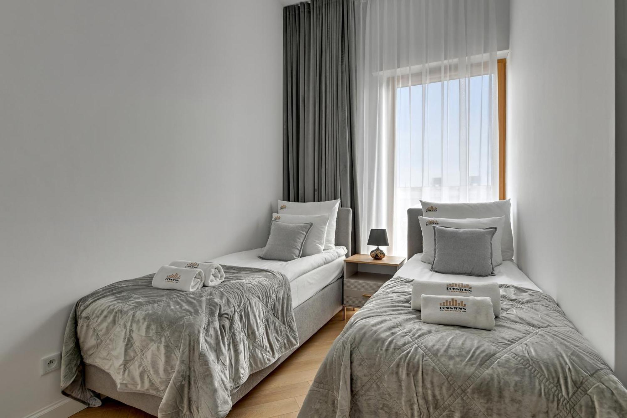Nadmotlawie Estate Gym, Sauna & Parking By Downtown Apartments Gdansk Bagian luar foto